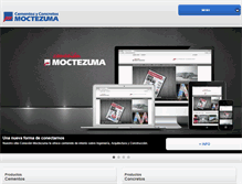 Tablet Screenshot of cmoctezuma.com.mx